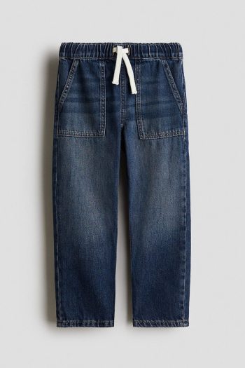 H&M Cotton Denim Pants