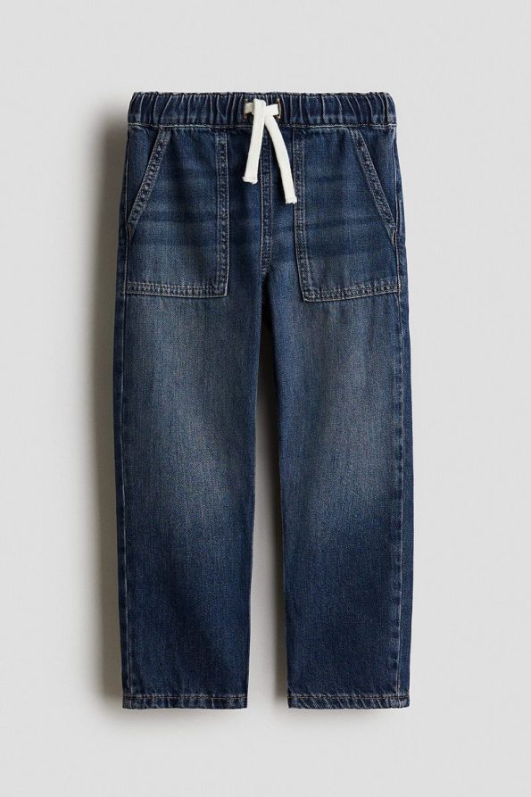 H&M Cotton Denim Pants