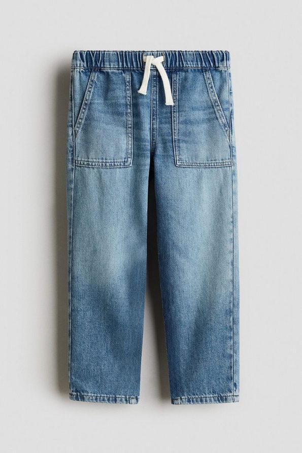 H&M Cotton Denim Pants
