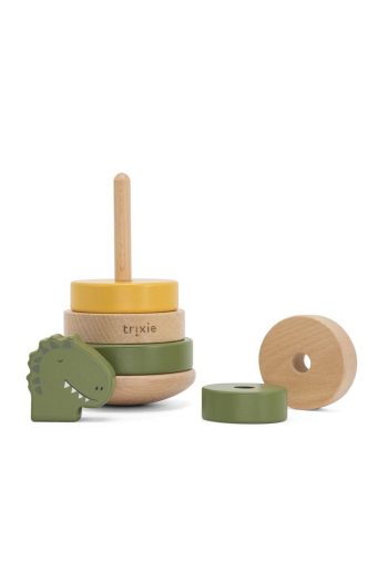 Trixie Wooden Block Toy Mr. Dino