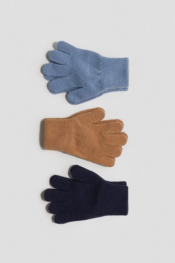 H&M Set of 3 Gloves