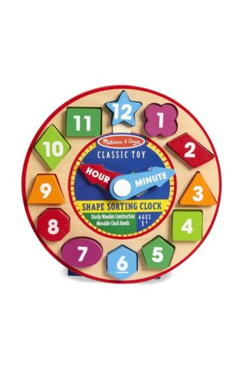 Melissa & Doug Wooden Clock