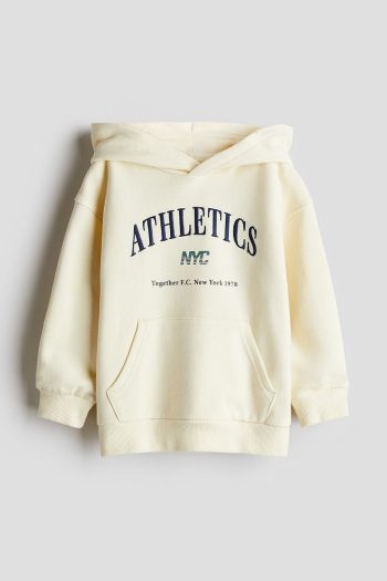 H&M Printed Hooded Top