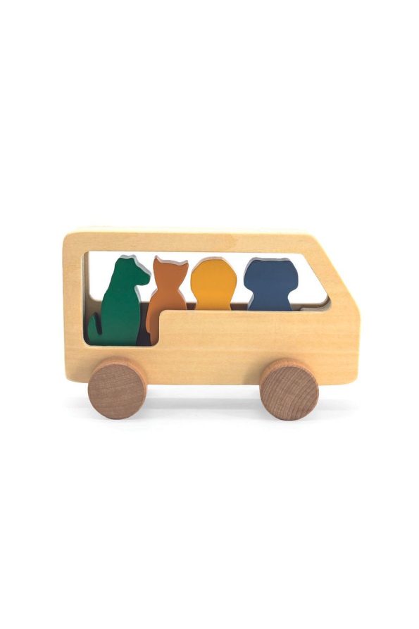 Trixie Wooden Toy Bus