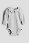 H&M Muslin Collar Cotton Bodysuit