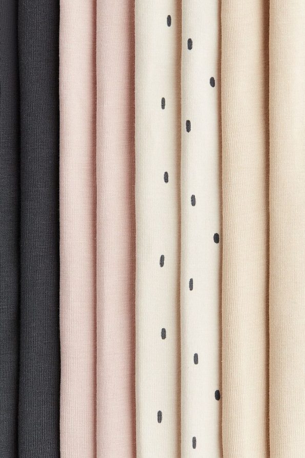 H&M Set of 4 Cotton Jersey Leggings