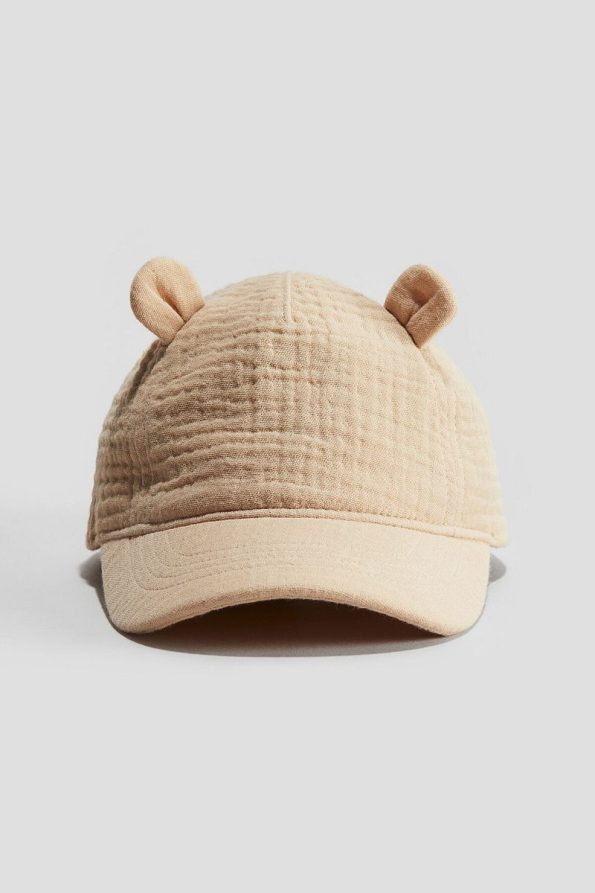 H&M Bow Detail Muslin Hat