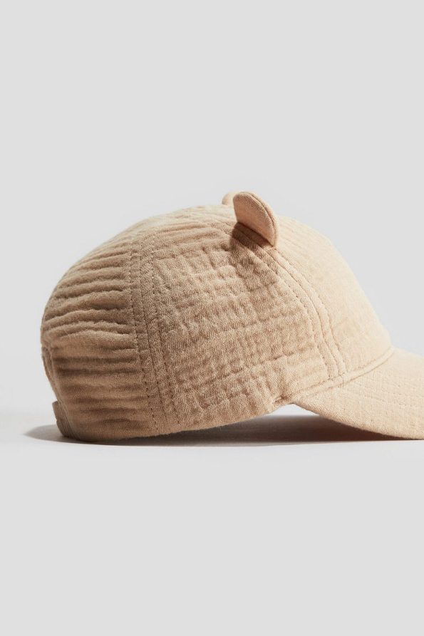 H&M Bow Detail Muslin Hat