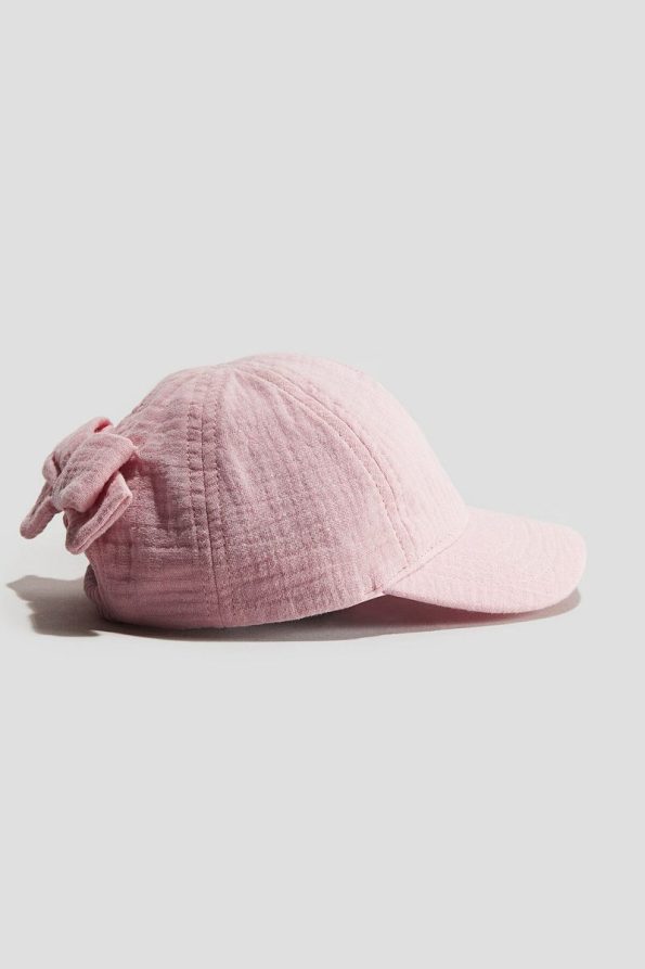 H&M Bow Detail Muslin Hat