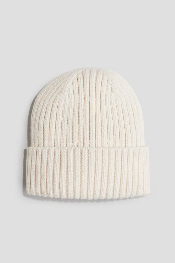 H&M Ribbed Knit Beanie
