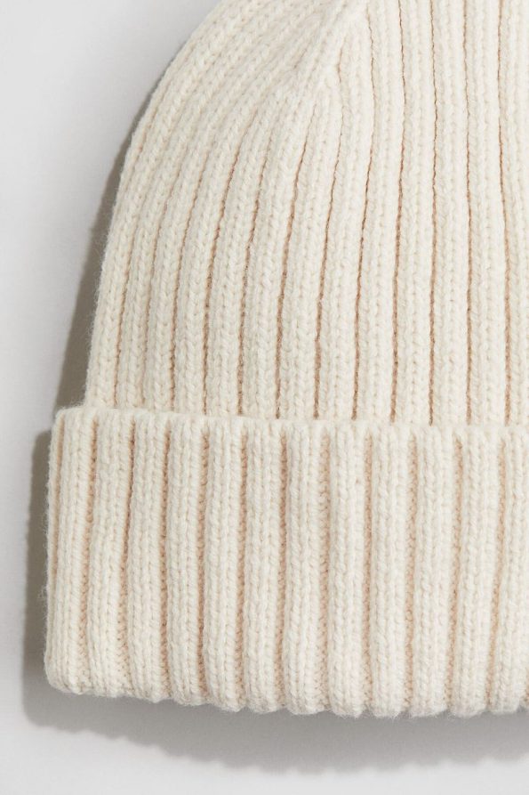 H&M Ribbed Knit Beanie