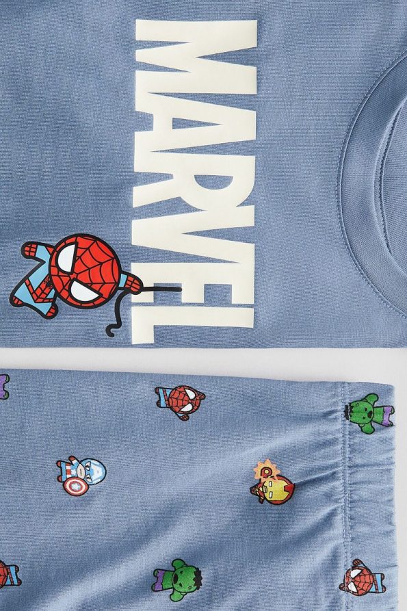 H&M Cotton Printed Jersey Pajama Set