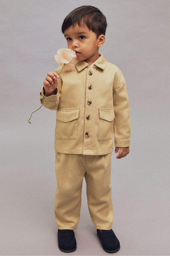 H&M 2-Piece Overshirt and Pants Set