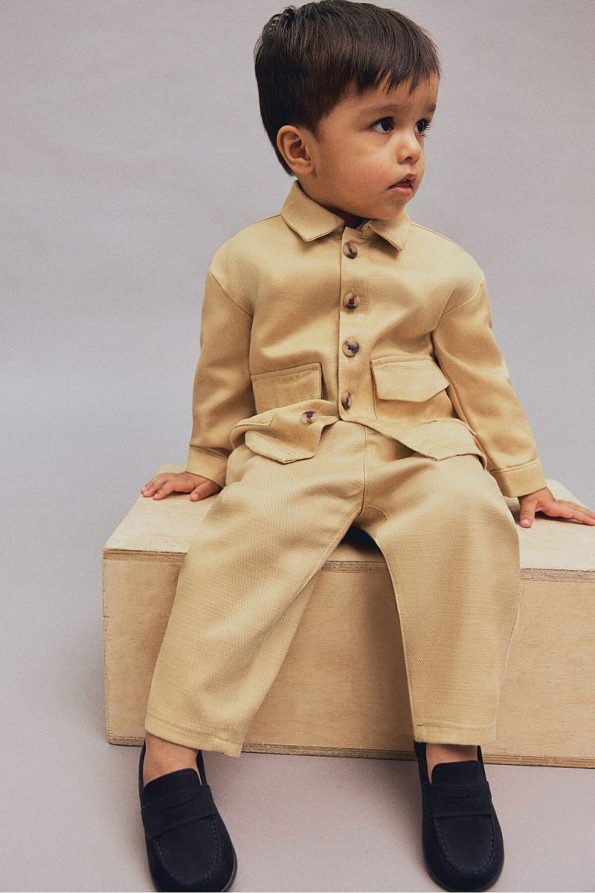 H&M 2-Piece Overshirt and Pants Set