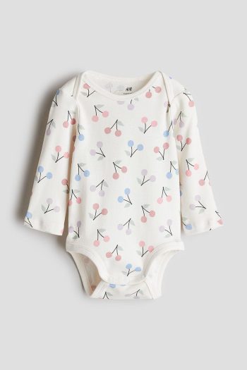 H&M Envelope Collar Bodysuit