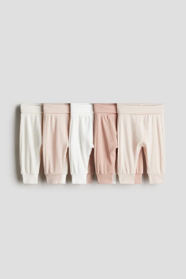 H&M 5-Pack Foldable Waist Pants