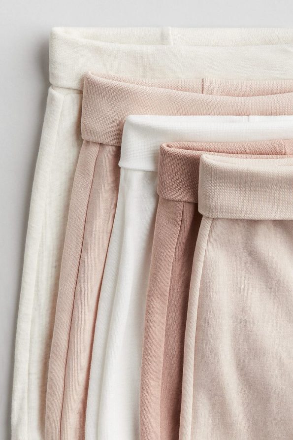H&M 5-Pack Foldable Waist Pants