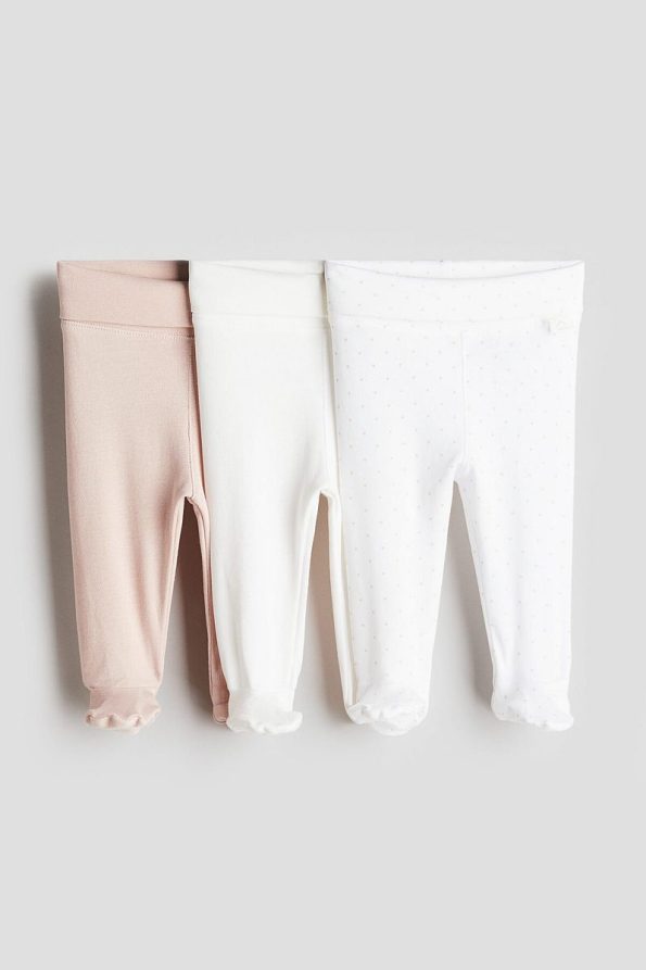 H&M Set of 3 Foldable Waist Leggings