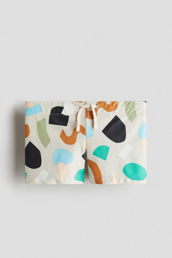 H&M Printed Short Swim Shorts