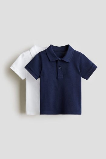 H&M Set of 2 Cotton Polo Shirts