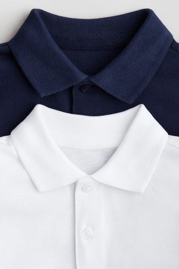 H&M Set of 2 Cotton Polo Shirts