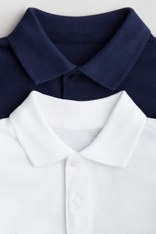 H&M Set of 2 Cotton Polo Shirts
