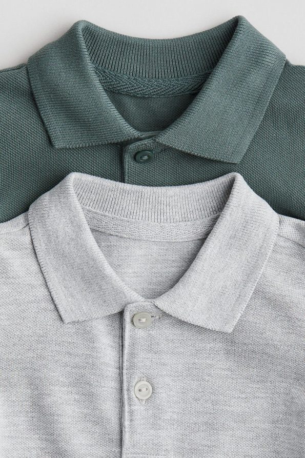 H&M 2-Pack Cotton Polo Shirts