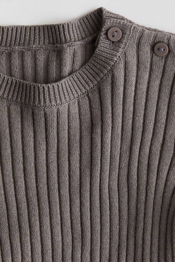 H&M Ribbed Knit Sweater