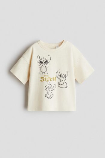 H&M Loose Fit Printed T-Shirt