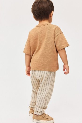 H&M Linen Blend Jogger Pants