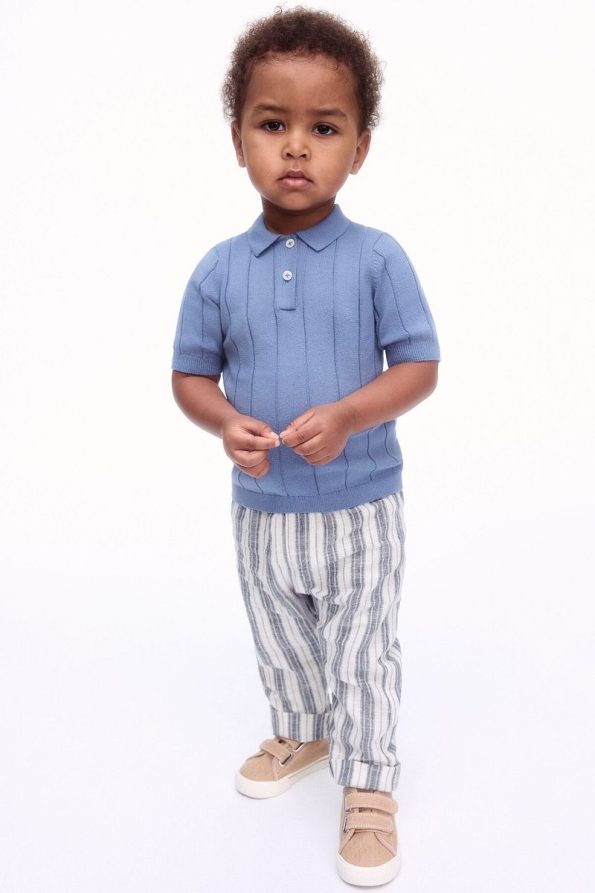 H&M Linen Blend Jogger Pants
