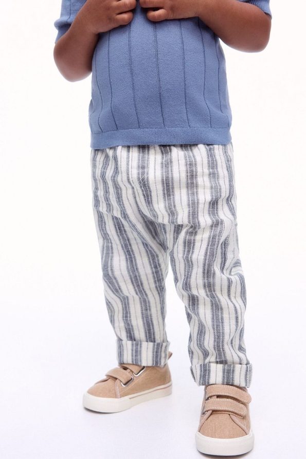 H&M Linen Blend Jogger Pants