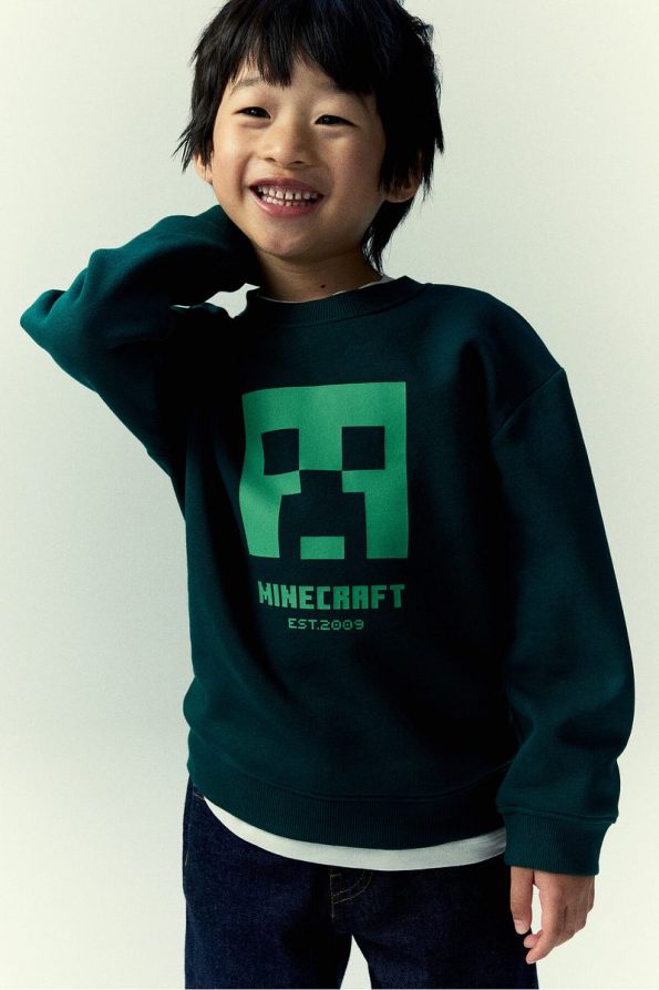 H&M Printed Sweatshirt