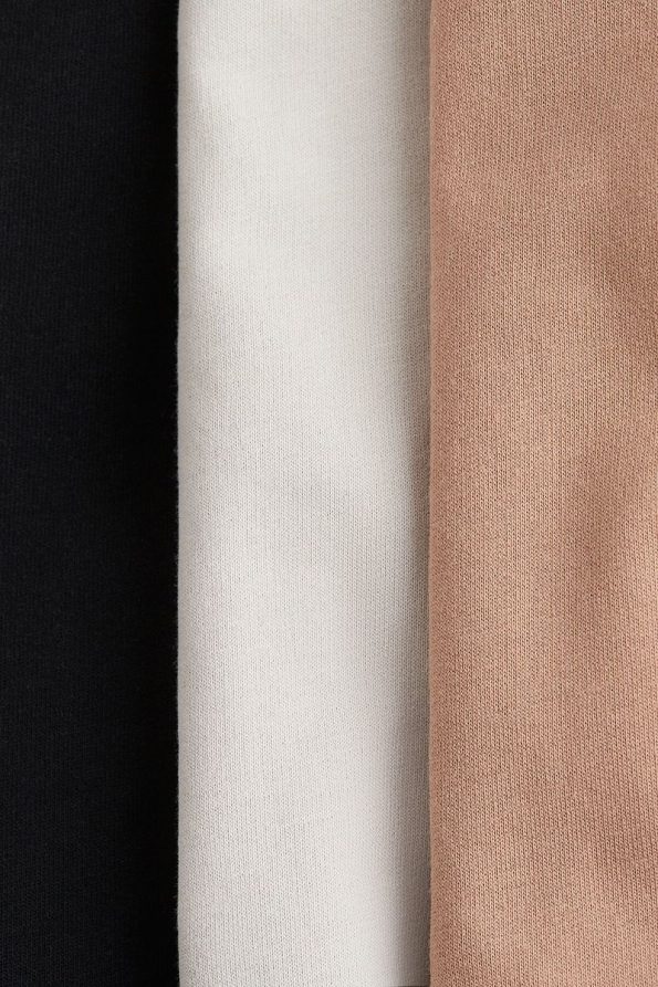 H&M Set of 3 Cotton Jogger Pants