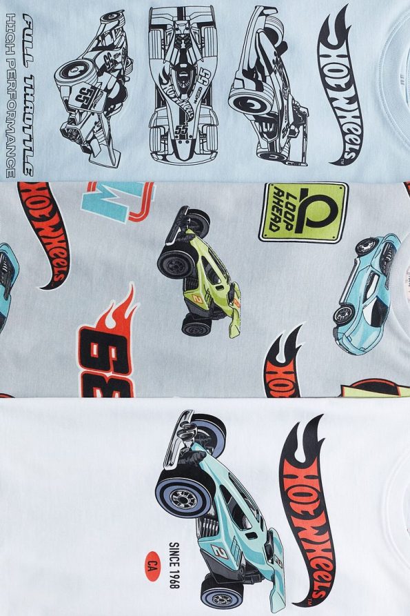 H&M Set of 3 Printed T-Shirts