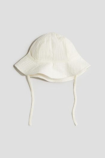 H&M Cotton Muslin Sun Hat