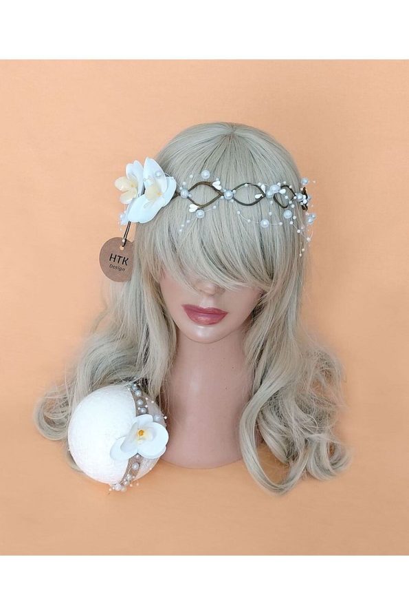 Dreamy Beaded Floral Crown for Mother and Baby