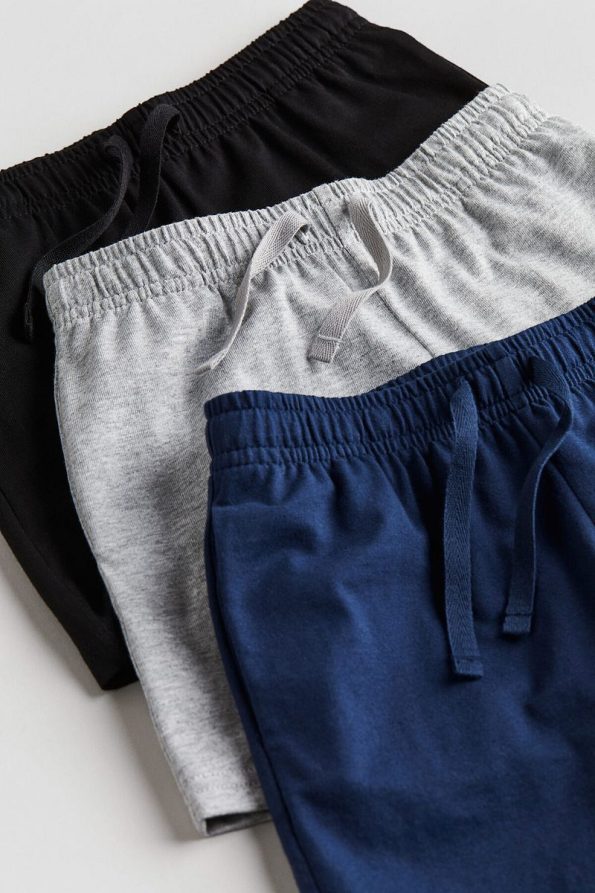 H&M Set of 3 Cotton Jersey Shorts