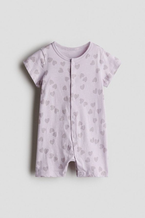 H&M Printed Bodysuit Pajamas
