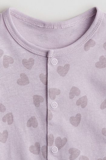 H&M Printed Bodysuit Pajamas