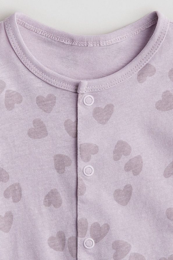 H&M Printed Bodysuit Pajamas