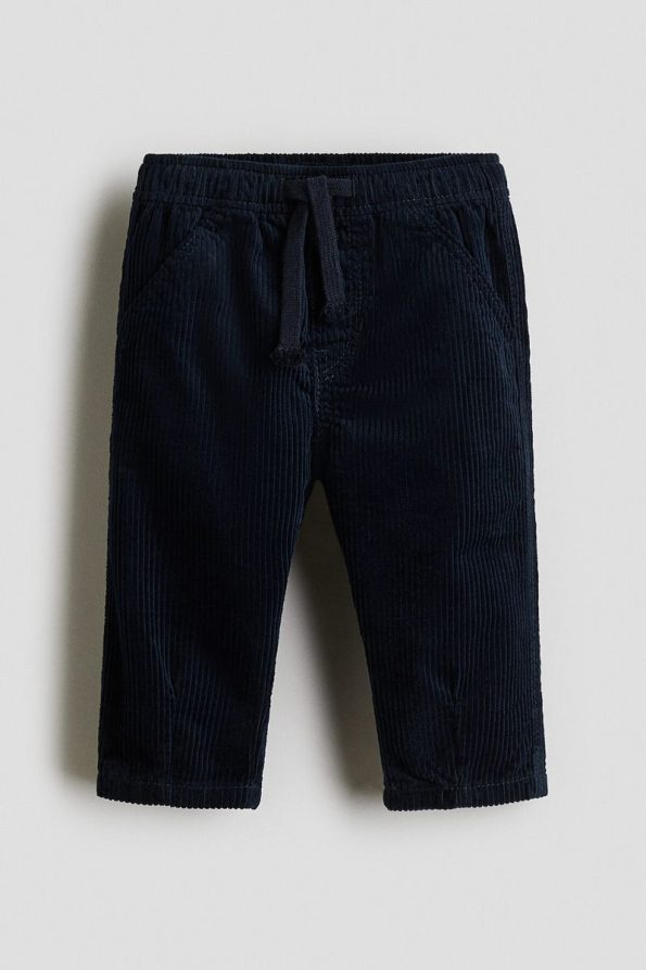 H&M Cotton Corduroy Trousers