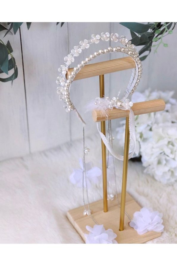 Mommy Accessories Double Row Mother-Baby Crown