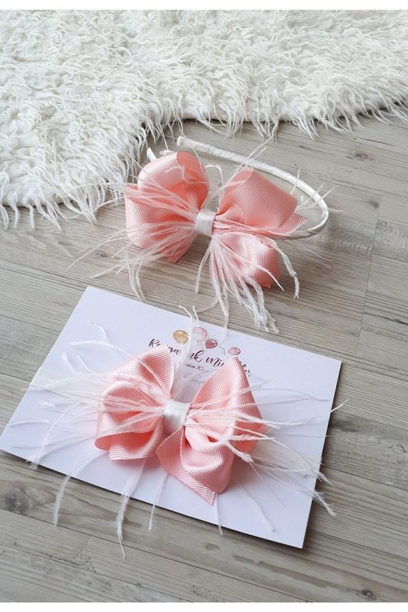 Colorful Baby and Mother Crown Set with Bow