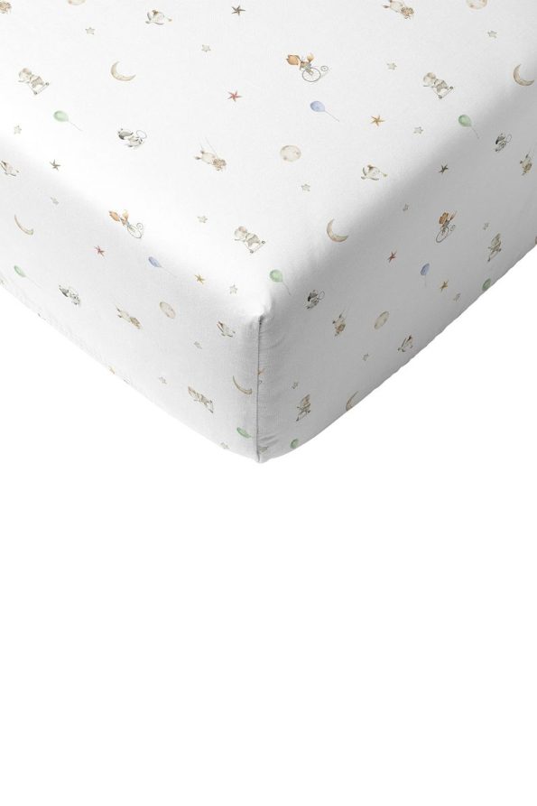 Casadora Baby Circus 100% Cotton Satin Single Bed Children's Bedding Set