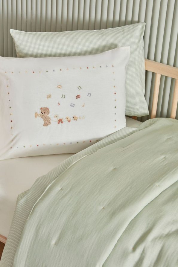 Karaca Home Baby Eloise Muslin Comfort Sleep Set Mint