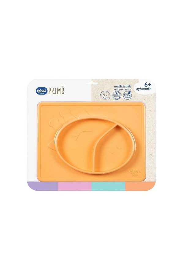 Wee Baby Silicone Plate Prime Purple
