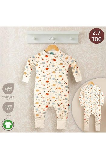 EleleLife Padded Baby Sleep Bag 2.7 Tog Cream Riccio