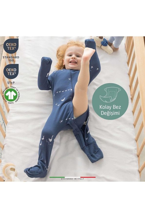 EleleLife Padded Baby Sleep Bag 2.7 Tog Cream Riccio
