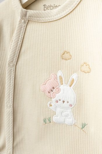 Bebitof Bear and Bunny Patterned 10-Piece Hospital Exit Set